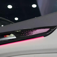 Lumière ambiante de voiture à 64 couleurs pour Mercedes Benz CLSW218 2012-2017, lampe d'ambiance intérieure, bande LED, tableau de bord, porte, panneau étoilé