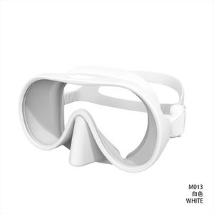 Maschera Subacquea Personalizzata per Adulti in Silicone Morbido, <span class=keywords><strong>Occhialini</strong></span> da Immersione a Basso Volume per Snorkeling - Product Image 2