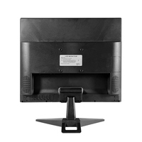 Monitor de Computadora de 15 Pulgadas con Pantalla Cuadrada 4:3, LCD TFT USB AV LED, Monitor de PC de Escritorio con Soporte VESA para Oficina y Comercio