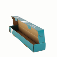 Boîte de golf personnalisée, logo couleur personnalisé imprimé, boîte d'emballage en papier kraft ondulé pliable avec impression extérieure