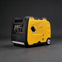 Vente au prix de réserve : Générateur à essence silencieux à onduleur 3.0kW/3.3kW 50Hz à faible consommation de carburant, vente directe