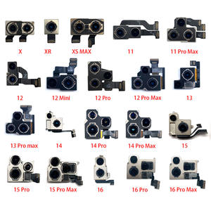 Câbles flexibles pour téléphone portable, module de caméra pour <span class=keywords><strong>iPhone</strong></span> 7 8 Plus X <span class=keywords><strong>Xr</strong></span> Xs Max 11 12 13 14 15 Pro Max, port de charge flexible, verre arrière - Product Image 1