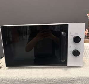 20L เตาอบไมโครเวฟไฟฟ้า1050วัตต์เครื่องครัวสีขาวเครื่องทำความร้อนแบบพกพาฟังก์ชั่นไมโครเวฟจริง - Product Image 3