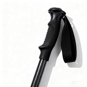 Bâton de randonnée réglable en fibre de carbone haute résistance pour la randonnée et les sports de plein air, tissage en fibre de carbone - Product Image 6