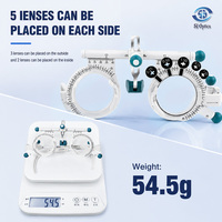 Set Lensa Uji SJ Optics WZ-266JSH+TF-9 dengan Bingkai, Kit Refraksi Optometri, Akurasi Tinggi, Resolusi Tinggi, untuk Klinik Mata (1 Tahun Garansi)