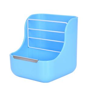 Two in One Rabbit Grass Rack Fixed Totoro Guinea Pig Feeding Box Pet Supplies PP Resin Material Rabbit Food <b>Bowl</b> - Product Image 6