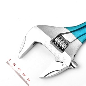 ประแจปากตายแบบปรับได้ ด้ามจับยางสั้น น้ำหนักเบา แรงบิดสูง - Product Image 5