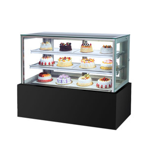Vitrina Moderna para Pasteles <span class=keywords><strong>de</strong></span> Piso a Techo, Fácil <span class=keywords><strong>de</strong></span> Desmontar y Montar - Product Image 2