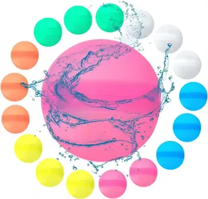 Bola mainan silikon pabrik bom bola air dapat diisi ulang cepat ajaib balon air dapat digunakan kembali