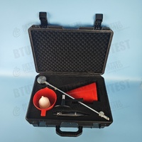 Mud Testing 3-Piece Kit (Mud Balance, Marsh Funnel, Sand Content) with Portable Case - API Standard Drilling Fluid Test Set