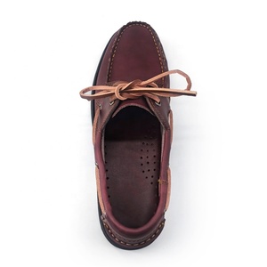Mocassins en cuir véritable souple de haute qualité, style décontracté, pour femmes et hommes, chaussures <span class=keywords><strong>bateau</strong></span> - Product Image 5