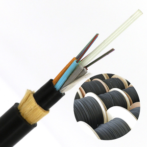 Câble à fibre optique monomode ADSS extérieur G652D <span class=keywords><strong>24</strong></span> fibres pour transmission aérienne et déploiement de réseau longue portée - Product Image 1