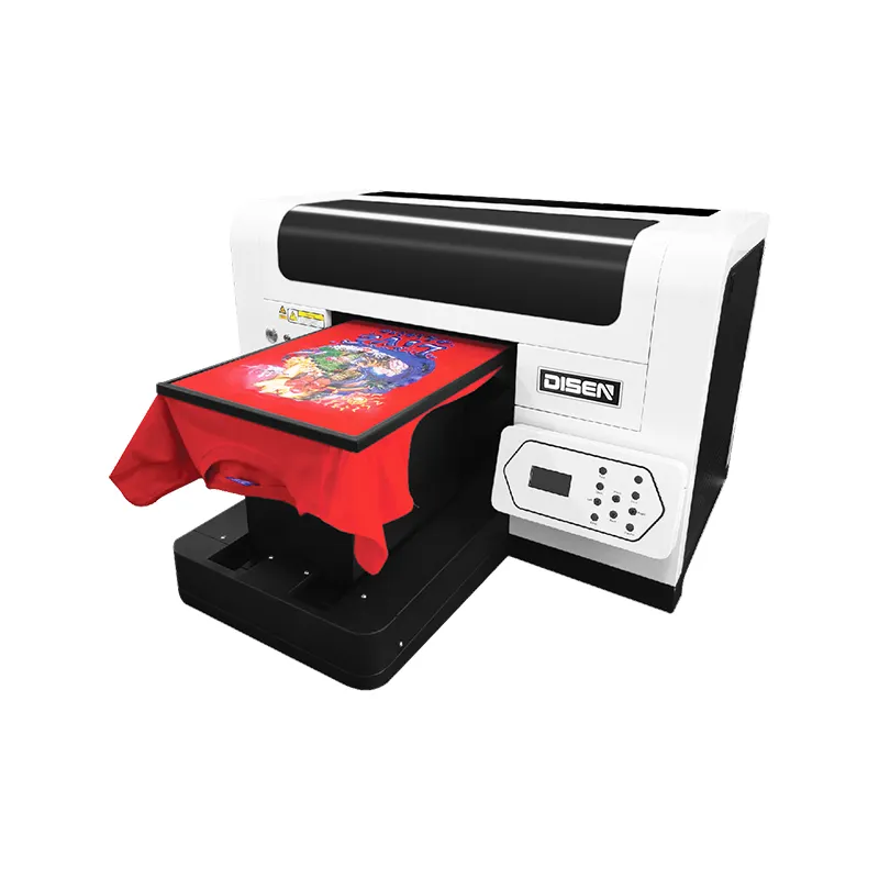 Mini Inkjet Led A4 Small Desktop UV Flatbed printer For Epson L800 XP600 I3200 Head DTG printing machine A4 t-shirt DTG printer