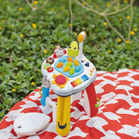 Jouets musicaux éducatifs multifonctionnels pour enfants Table d'activités sensorielles en plastique Jouets éducatifs pour bébés
