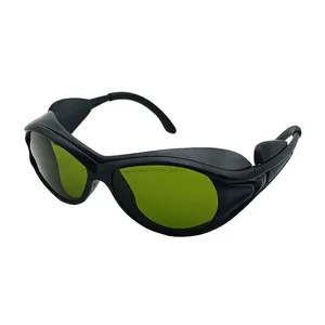 Óculos de segurança laser ce 1064nm, proteção de escudo para óculos para yag dpss fibra laser