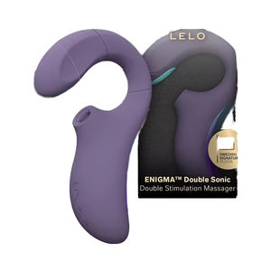 <span class=keywords><strong>LELO</strong></span> Enigma Cyber Purple Vibrator für Frauen, Doppelte Schallstimulation, Dreifache Stimulation, Bluetooth, 8 Luststufen, 2 Extra Rabbit-Modi - Product Image 1