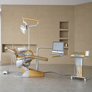 Luxury Golden Implant Operation Lamp Movable Cart <strong>Dental</strong> <strong>Chair</strong> <strong>Unit</strong> - Product Image 6