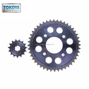 Kit de Chaîne et Pignons de <span class=keywords><strong>Moto</strong></span> pour <span class=keywords><strong>Honda</strong></span> WINNER 150 / RS150R / GTR150, Ensemble de Pièces de Transmission 428-15T-44T-130L - Product Image 3