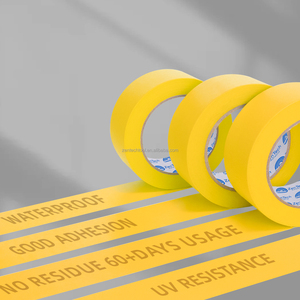 Cinta Adhesiva Decorativa Amarilla Resistente a los Rayos UV por 60 Días, Cinta <span class=keywords><strong>de</strong></span> <span class=keywords><strong>Pintor</strong></span> 233+ para Decoración del Hogar - Product Image 5