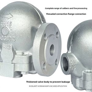 Piège à flotteur à levier en acier inoxydable haute efficacité, grand débit, vidange automatique, économie d'énergie, contrôle, taille de port DN20 - Product Image 4