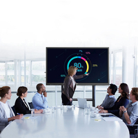 Tableau blanc interactif portable Oway, tableau numérique intelligent à écran tactile infrarouge multipoint