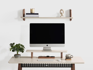 Mensola Moderna in Legno da Parete con Motivo Tagliato al Laser per Organizzare Soggiorno e Camera da Letto, Espositore per <span class=keywords><strong>Libri</strong></span> e Piante - Product Image 3