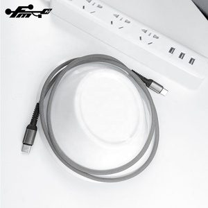 Cable 3A tipo <span class=keywords><strong>C</strong></span> de alta calidad 60W PD de carga rápida de carga activa para iPhone 15 hecho cobre puro Nylon iPhone cargador estándar - Product Image 3