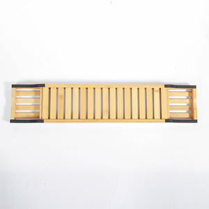 Estante de Baño de Bambú Rectangular de 70cm X 14.5cm, Antideslizante, Ecológico, Independiente - Product Image 5