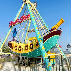 Parque de atracciones de China Lunapark atracción fabricante Thrill Ride 24 36 40 asientos Barco Pirata para la venta - Product Image 1