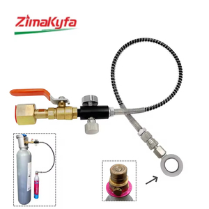 Adaptateur de Cylindre Sodastream Quick Connect pour Grand Réservoir de CO2, Adaptateur de Recharge de Bouteille, Manomètre, Tuyau, Ligne OEM Personnalisable - Product Image 6