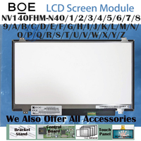 14.0" 60Hz 250 Cd/m² 30Pin 1920*1080 16:9 800:1 Tanpa Sentuh 63% SRGB Modul Layar LCD Laptop NV140FHM-N41/2/3/4/5/6/A/B/C/D/E/F/G