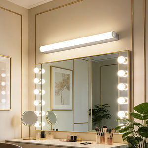 Lámpara LED para Baño, Impermeable, Moderna, de Acero Inoxidable Cromado, para Espejo, Aplique de Pared para Hotel, Iluminación de Maquillaje - Product Image 2
