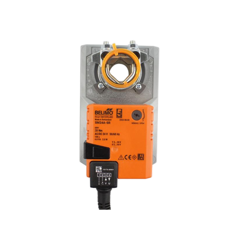 BELIMO оригинальный SM24A-SR 20 нм AC/DC24V модулирующий демпфер с обратной связью положения привода в наличии 150 s IP54 система HVAC