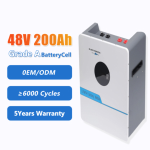 51.2V Lithium Ion Stackable IP65 Wall-Mounted Hybrid Grid Home <b>Energy</b> <b>Storage</b> <b>System</b> with CAN Solar Backup for Household - Product Image 3
