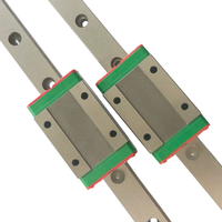 Rail de guidage linéaire miniature en acier chromé MGN7 avec patin MGN7C/MGN7H, roulement micro-rail linéaire pour pièces d'usinage CNC