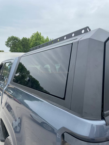 ฝาปิดกระบะท้ายรถบรรทุกแบบล็อคได้ สำหรับงานหนัก พร้อมหน้าต่างเปิดได้สองด้าน และแร็คหลังคา - Product Image 5