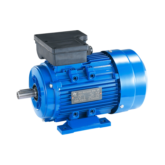 1.1KW 1.5HP 220V 50HZ 1500RPM MS Aluminum Housing Single Phase Capacitor-Run AC Electric Motor