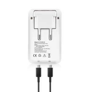 Chargeur de voyage pliable compact 36W à charge rapide double USB-C pour téléphone, adapté à la Roumanie - Product Image 6