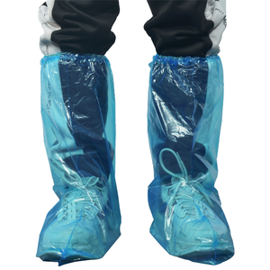 Couvre-chaussures jetables en PE imperméables pour les jours <span class=keywords><strong>de</strong></span> pluie et les travaux en extérieur - Product Image 3