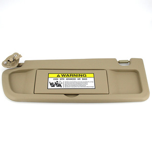 Vanity <b>Mirror</b> Sun Visor For Honda Civic 2006-2011 8th Gen Front Windshield Trim With Side <b>Mirrors</b> Durable <b>Rectangular</b> Design - Product Image 2