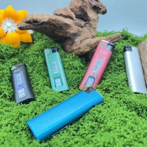 Encendedor de Gas Recargable de Acero de Diseño Moderno OEM, Encendedor de Butano Resistente al Viento, Encendedor Electrónico de Chorro, Regalos Empresariales para Cigarros y Cigarrillos - Product Image 1