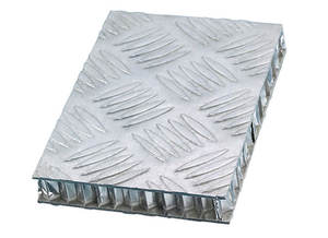 แผงแซนวิชแกนรังผึ้งอลูมิเนียมพื้นรถบรรทุกกันลื่น - Product Image 4