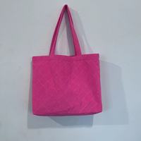 Sac fourre-tout personnalisé sac de plage en coton éponge sac fourre-tout de voyage durable tissé gaufré