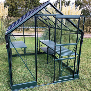 Kit de véranda en alliage d'aluminium noir, serre en polycarbonate pour cour/jardin, toit plat, moulures, design européen <span class=keywords><strong>Vitavia</strong></span> - Product Image 2