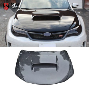 Capó de Fibra de Carbono para <span class=keywords><strong>Subaru</strong></span> <span class=keywords><strong>Impreza</strong></span> <span class=keywords><strong>WRX</strong></span>/STI 10.ª Generación, Cubierta del Motor, Capó Delantero, Kit de Carrocería, Parachoques - Product Image 1
