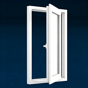 Fenêtre à battant extérieur en alliage d'aluminium finition noire avec option de <span class=keywords><strong>vitrage</strong></span> personnalisé pour la rénovation extérieure de maisons modernes - Product Image 2