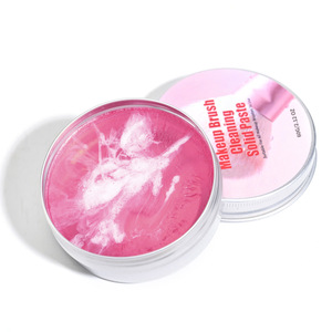 Brush cleaning <b>soap</b> solid silicone makeup cleaning brush, wipe, pure vegan makeup brush cleaning <b>soap</b>, packaged in tin box - Product Image 6