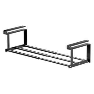 ชั้นวางรองเท้าแบบยืดหดได้ Family Prosperity ขนาด 46.5-82 ซม. ดีไซน์แบบยืดหดได้สำหรับจัดเก็บหลายพื้นที่ - Product Image 2