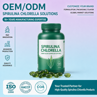 Gélules de Spiruline et Chlorelle 240 unités – OEM/ODM Marque Privée – Mélange d'Algues Vertes pour Compléments de Santé