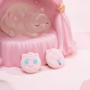 Nueva tendencia Nin Tendo switch OLED joystick Cap consola botón Cap Controller cover NS poke Mon Chubby Dingy Little Singer - Product Image 5